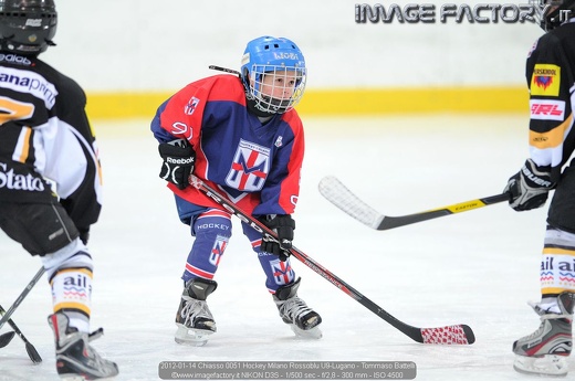 2012-01-14 Chiasso 0051 Hockey Milano Rossoblu U9-Lugano - Tommaso Battelli